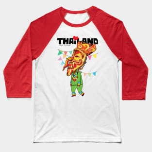 Thai Ghost Festival Baseball T-Shirt